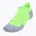 Șosete Under Armour Dry Run Cushion No Show Tab hyper green/hyper green/reflective