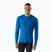 Bluză termică cu mâneci lungi pentru bărbați Smartwool Merino 250 Baselayer Crew Boxed nival blue