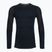Bluză termică cu mâneci lungi pentru bărbați Smartwool Intraknit Thermal Merino Baselayer Colorblock Crew deep navy/charcoal