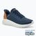 Încălțăminte pentru bărbați SKECHERS Bobs Squad Chaos Heel Preferred navy