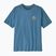 Tricou de trekking pentru bărbați Patagonia Great Waves Responsibili Tee shore blue
