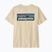 Tricou pentru bărbați Patagonia P-6 Logo undyed natural