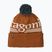 Căciulă de iarnă Patagonia Powder Town hut tripper logo: cinnamon brown