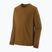 Longsleeve de trekking pentru bărbați Patagonia Cap Cool Merino Blend LS wolf brown