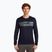 Bluză termică pentru bărbați icebreaker Merino 200 Oasis Crewe Elevation Line midnight navy