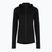 Bluză de trekking pentru femei Icebreaker Merino 300 Realfleece Descender Zip Hoodie black