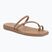 Șlapi pentru femei Crocs Miami Toe Loop Sandal milk chocolate