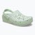 Papuci Crocs Classic Floral Cutout Clog jade tint