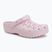 Papuci Crocs Classic Floral Cutout Clog pink milk