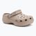 Papuci pentru femei Crocs Classic Platform Clog taupe
