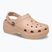Papuci pentru femei Crocs Classic Platform Clog pink caramel