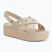 Sandale pentru femei Crocs Broklyn 4U Cross Strap frappe