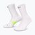 Șosete Nike Running Midweight Crew white/volt/black