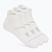 Șosete HOKA No-Show Run Sock 3 perechi white/white/white