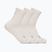 Șosete HOKA Quarter Run Sock 3-Pack white/white/white