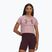 Tricou de antrenament pentru femei  Under Armour Rival Logo tourmaline pink/maroon mist