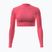 Longsleeve de antrenament pentru femei Under Armour HeatGear Crop Mock bittersweet pink/posh pink