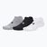 Șosete pentru bărbați Under Armour Performance Cotton NS 3 pack white/steel/steel