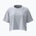 Tricou de antrenament pentru femei Under Armour Rival Boxy Tee Solid distant gray medium heather/white