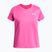 Tricou de antrenament pentru copii Under Armour Tech SSC SS pink frenzy/white
