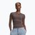 Tricou de antrenament pentru femei Under Armour Motion Fitted SS peppercorn/white