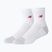 Șosete New Balance Active Premium Crew Quarter 2 pairs white