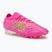 Încălțăminte de fotbal New Balance Tekela Team Low V5 FG pink heat/metallic gold/pink satin