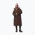 Palton fleece pentru femei Columbia Amaze Puff Long Hooded tobacco