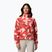 Bluză fleece pentru femei Columbia Helvetia II Printed Cropped Half Snap poppy red/sunscape