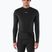 Longsleeve de alergare pentru bărbați Salomon Sense Merino Tee LS deep black