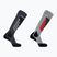 Șosete de schi Salomon S/Access 2-Pack anthracite/light grey