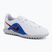 Încălțăminte de fotbal pentru copii Nike Tiempo Maestro Club Jr TF white/racer blue/pink blast/black