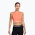 Top de antrenament pentru femei Nike Pro Dri-Fit crimson bliss/white