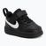 Încălțăminte pentru copii Nike Court Borough Low Recraft black/black/white