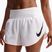 Pantaloni scurți de alergare pentru femei Nike Tempo Swoosh Dri-Fit Mid-Rise Brief-Lined white/orange pulse/black