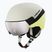 Cască de schi pentru copii HEAD Yuki Visor Jr lime swirl/silver/red