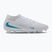 Încălțăminte de fotbal pentru bărbați Nike Phantom 6 High Academy FG/MG white/white/dusty cactus