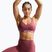Sutien de antrenament Nike Indy Light Support pink smoke