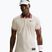 Tricou polo Nike Court Slam Aero-Fit Pale Ivory/Team Red