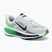 Pantofi de alergare Nike Vomero 18 alb/verdele scânteietor/bleumarin închis