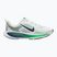 Pantofi de alergare Nike Vomero 18 alb/verdele scânteietor/bleumarin închis
