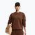 Bluză pentru femei Nike Studio Fleece cacao wow/sail