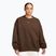 Bluză pentru femei Nike Studio Fleece Medium Weight cacao wow/sail