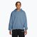 Bluză pentru femei Nike Studio Fleece Medium Weight Oversized Full Zip work blue/sail