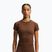 Tricou de antrenament pentru femei Nike Pro Seamless Dri-Fit SS cacao wow
