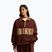 Bluză pentru femei Nike Studio Fleece Medium Weight mystic dates/light british tan/sail