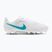 Încălțăminte de fotbal pentru copii Nike Tiempo Maestro Academy Jr FG/MG white/white/dusty cactus