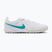 Încălțăminte de fotbal pentru copii Nike Tiempo Maestro Academy Jr TF white/white/dusty cactus