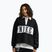 Bluză pentru femei Nike Studio Fleece Medium Weight total black/sail/sail
