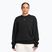 Bluză pentru femei Nike Studio Fleece Lightweight total black/sail